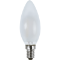 LED lampa E14 C35 frostad